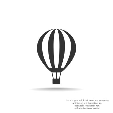 Balon aerostat web simgesi