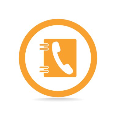 Telefon kişiler web simgesi