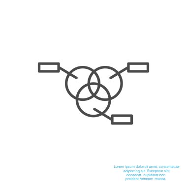 Yuvarlak Infographic web simgesi