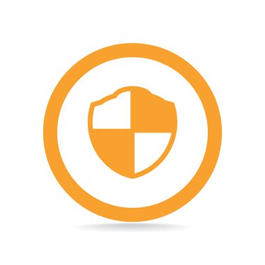 Basit kalkan web simgesi