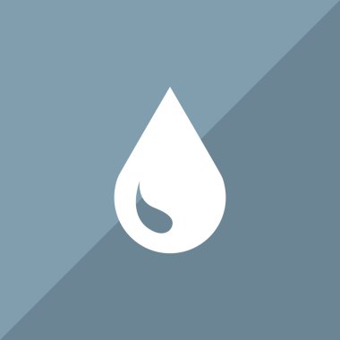 Sıvı damlacık basit web simgesi