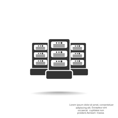 Veri sunucuları web simgesi