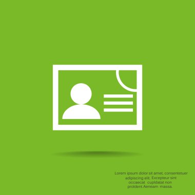 Belge belirleyici kimlik web simgesi