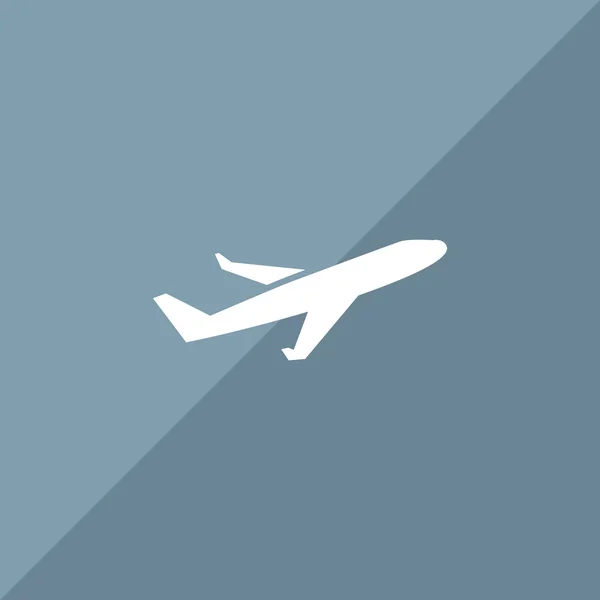 Icono web aeronave — Vector de stock