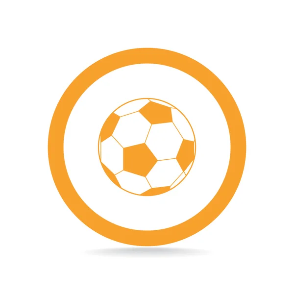 Fußball Web Illustration — Stockvektor