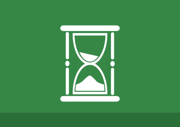 Reloj de arena icono web — Vector de stock