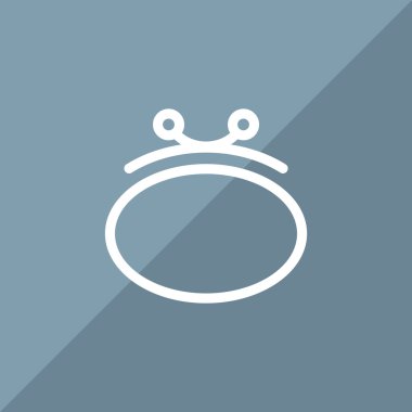 Basit cüzdan web simgesi