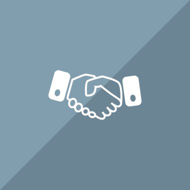 El sıkışma basit web simgesi