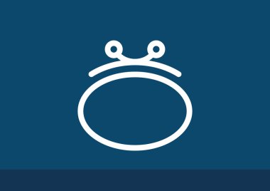 Basit cüzdan web simgesi