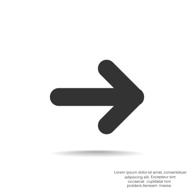 Ok işaret doğru simgesi