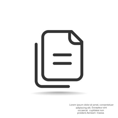 Dosyaları veya belgeleri web simgesi