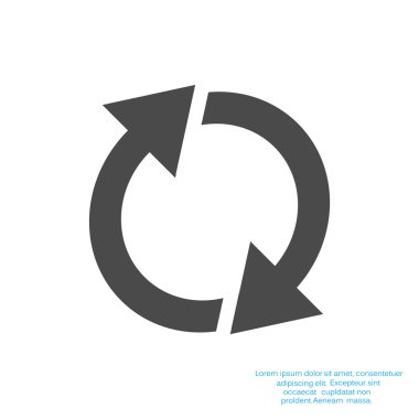 Oklar web simgesi olan daire