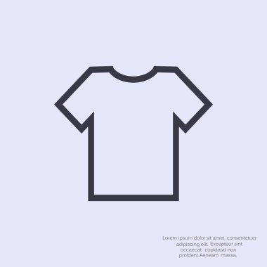 T-shirt web simgesi