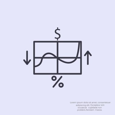 İş ile grafik simgesini simgeleri