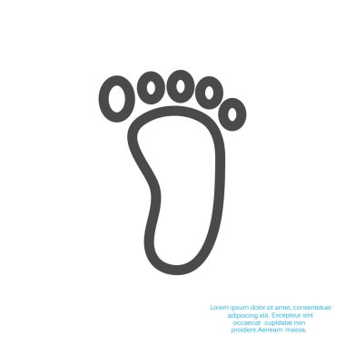 Çıplak çocuk ayak parça