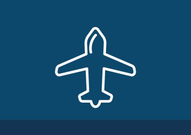 uçak web simgesi