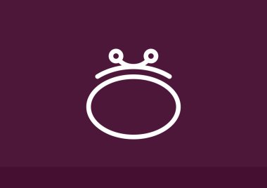 Basit cüzdan web simgesi