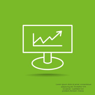 Grafik web simgesi ile izlemek