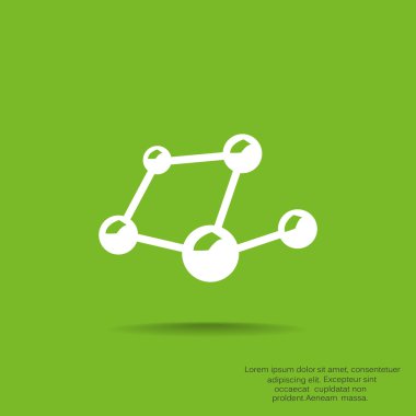 Moleküler bileşik web simgesi
