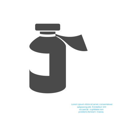 Tıp şişe web simgesi