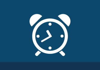 Basit alarm Saat simgesi