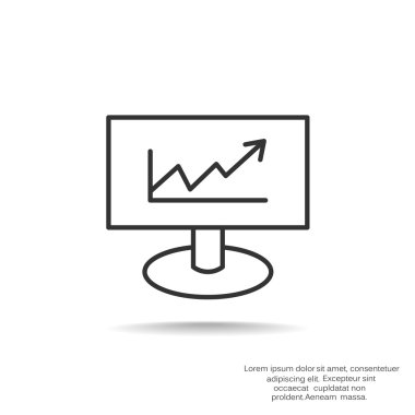 Grafik web simgesi ile izlemek