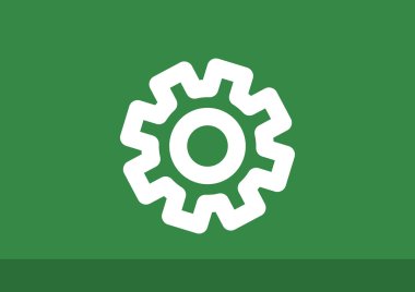 Tek yönlü dişli basit simgesini