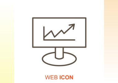 Grafik web simgesi ile izlemek