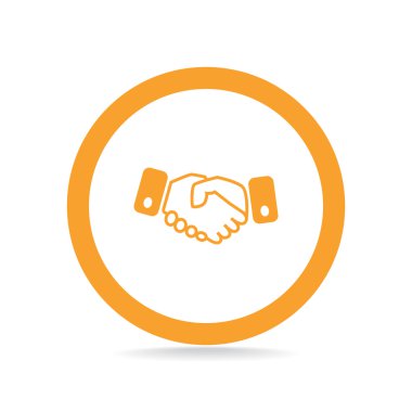 El sıkışma basit web simgesi