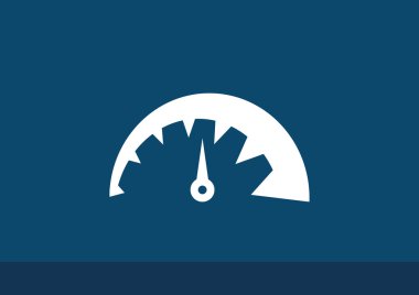 Basit hız göstergesi web simgesi