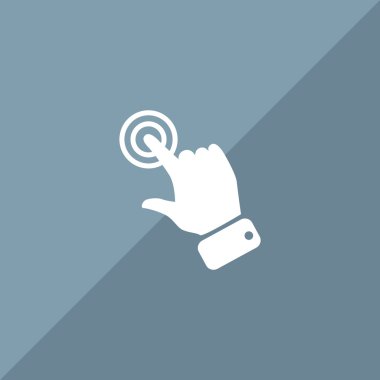 Dokunmatik ekran web simgesi