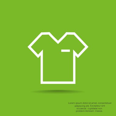 T-shirt web simgesi