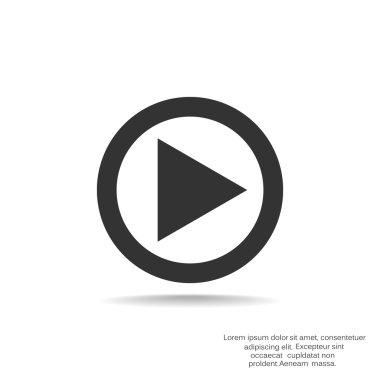 düğme web simgesi oynamak