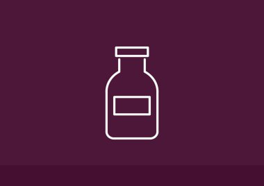 Tıp şişe web simgesi