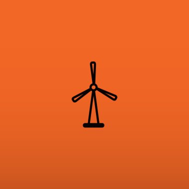 Rüzgar jeneratör web simgesi