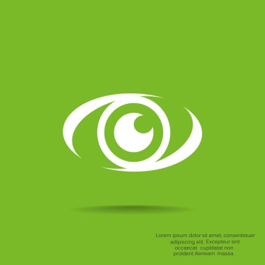 İzlerken göz web simgesi