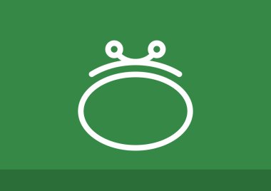 Basit cüzdan web simgesi