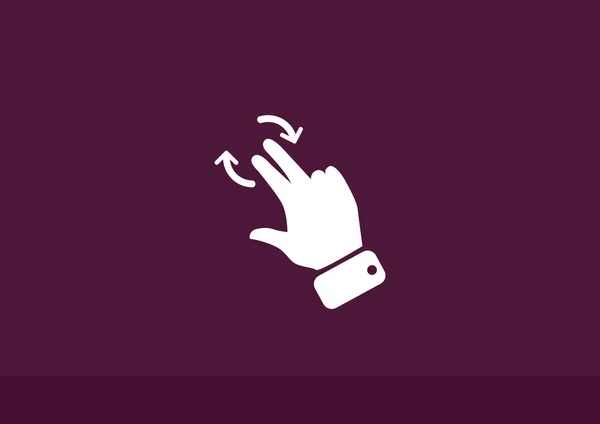 Touch scherm web-pictogram — Stockvector