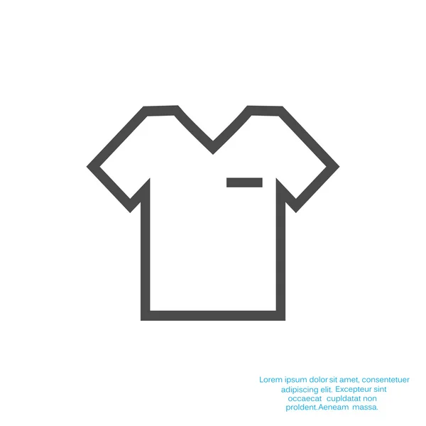 Blank t-shirt templateck, Stock vector
