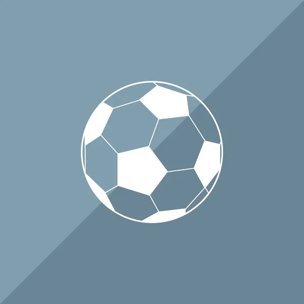 サッカー ボール web イラスト — ストックベクタ