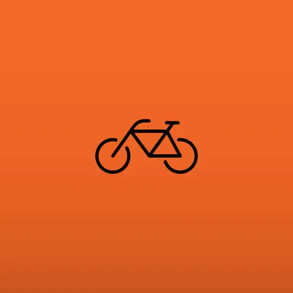自行车简单 web 图标 — 图库矢量图片
