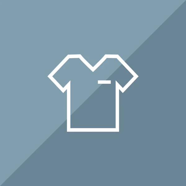 T-Shirt Web-Ikone — Stockvektor