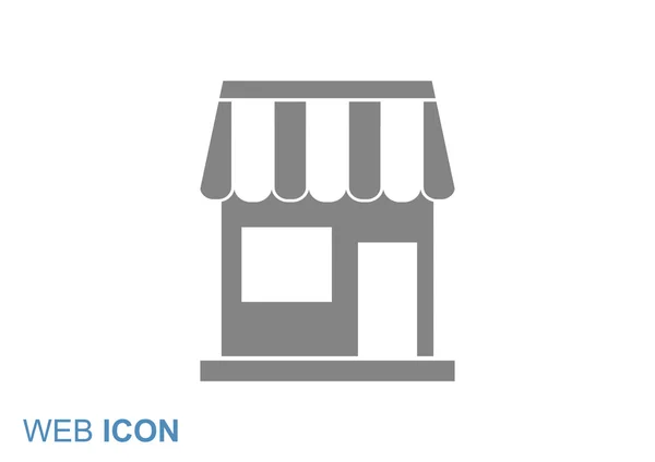 Inicio icono web simple — Vector de stock