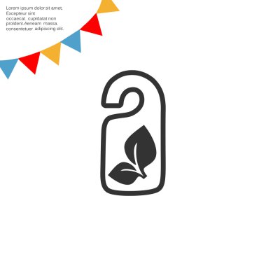 Eko yazıt yaprakları simgesiyle