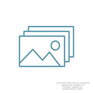 Manzara resim web simgesi