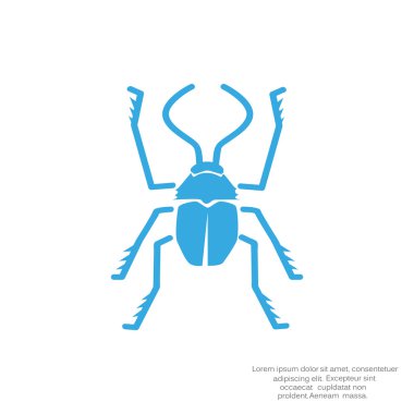 Anahat böceği böcek simgesiyle