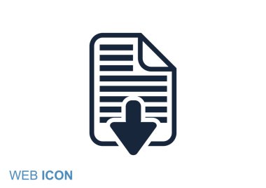 Download dosya web simge