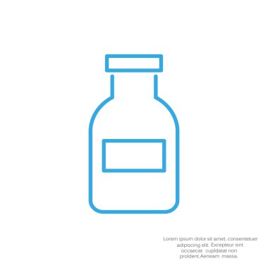 Tıp şişe web simgesi