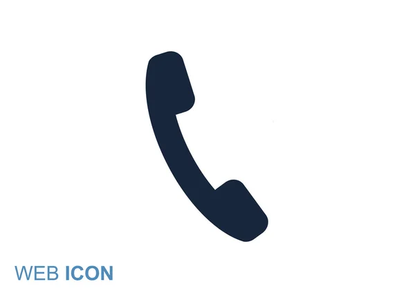 Phone call web icon — Stock Vector