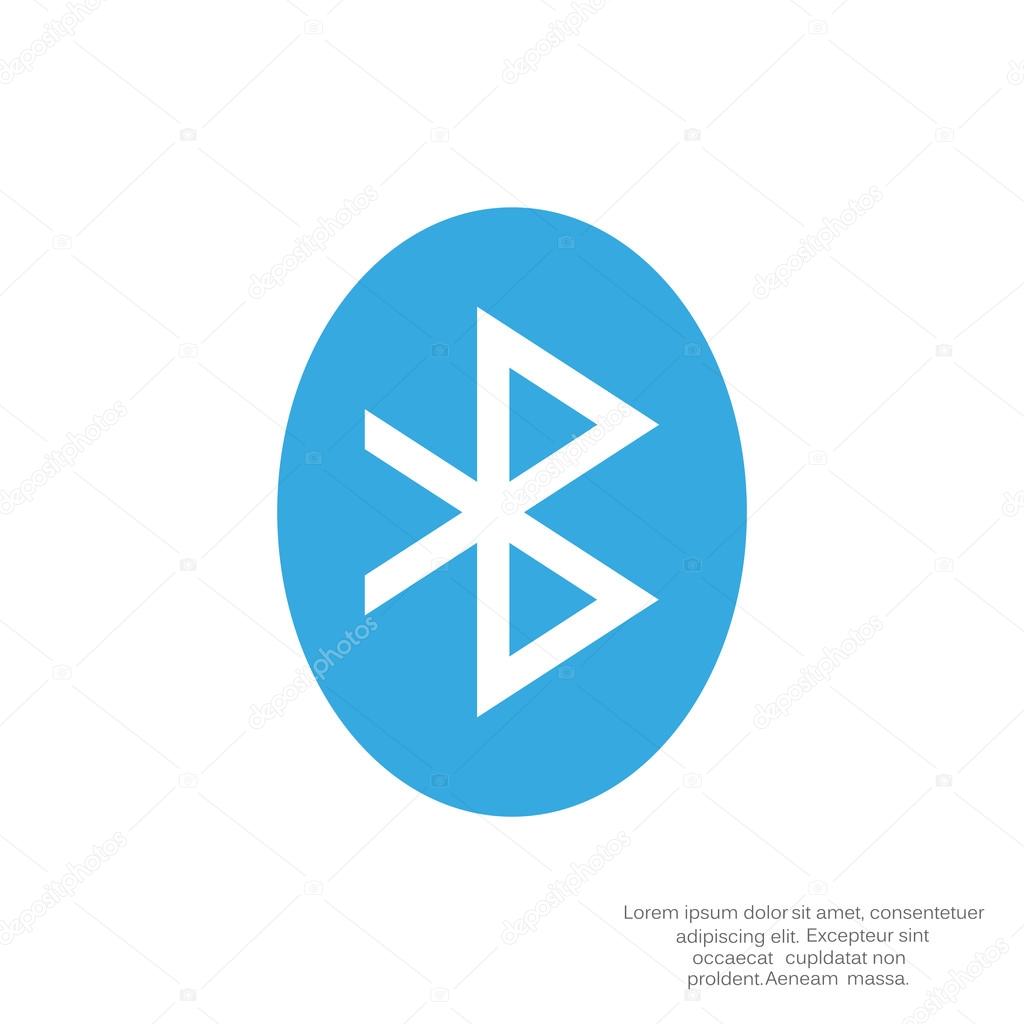 Bluetooth symbol web icon — Stock Vector © LovArt 91966324